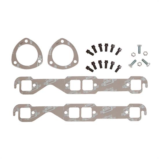 Mr Gasket 7650G Header Install Kit, Small Block Chevy, Square Ports