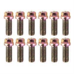 Header Bolts, 3/8-16 x 3/4 Inch, Set/12