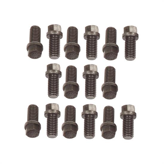 Mr Gasket 919G Header Bolts, 3/8-16 x 3/4 Inch, Set of 16