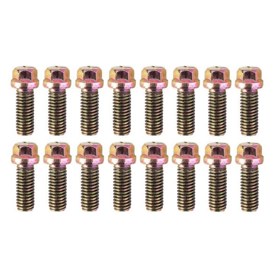 Header Bolts, 3/8-16 x 3/4 Inch, Set/16