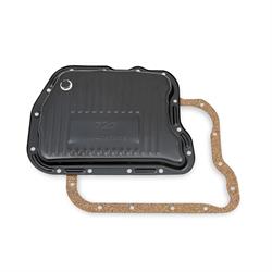 Mr Gasket 9745BMRG Transmission Oil Pan, Chrysler TF-727, Black