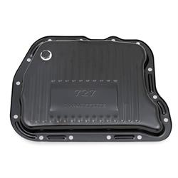 Mr Gasket 9745BMRG Transmission Oil Pan, Chrysler TF-727, Black