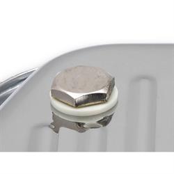 Mr Gasket 9745CMRG Transmission Oil Pan, Chrysler TF-727, Chrome