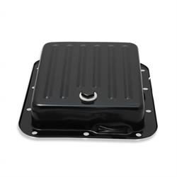 Mr Gasket 9755BMRG Transmission Oil Pan, Case-Filled C4, Black