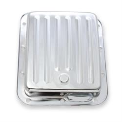 Mr Gasket 9755CMRG Transmission Oil Pan, Case-Filled C4, Chrome