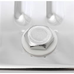 Mr Gasket 9755CMRG Transmission Oil Pan, Case-Filled C4, Chrome