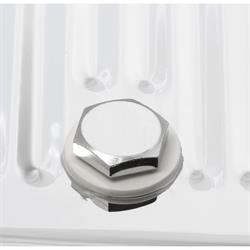 Mr Gasket 9756CMRG Transmission Oil Pan, Ford C6, Chrome