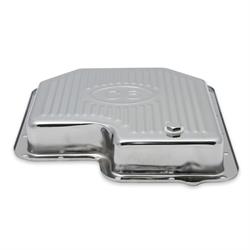 Mr Gasket 9756CMRG Transmission Oil Pan, Ford C6, Chrome