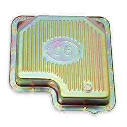 Mr Gasket 9756ZMRG Transmission Oil Pan, Ford C6, Zinc