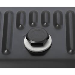 Mr Gasket 9765BMRG Transmission Oil Pan, TH530, Black