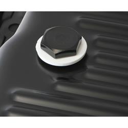 Mr Gasket 9767BMRG Transmission Oil Pan, 700R4/4L60/4L60E, Black