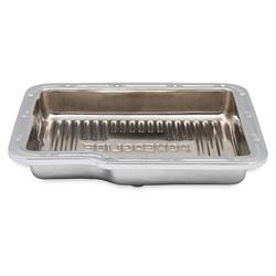 Mr Gasket 9769CMRG Transmission Oil Pan, GM Powerglide, Chrome