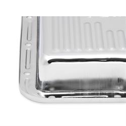 Mr Gasket 9769CMRG Transmission Oil Pan, GM Powerglide, Chrome