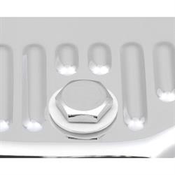 Mr Gasket 9769CMRG Transmission Oil Pan, GM Powerglide, Chrome