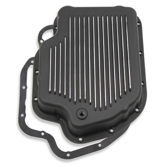 Mr Gasket 9796BMRG Transmission Oil Pan, TH400, Black