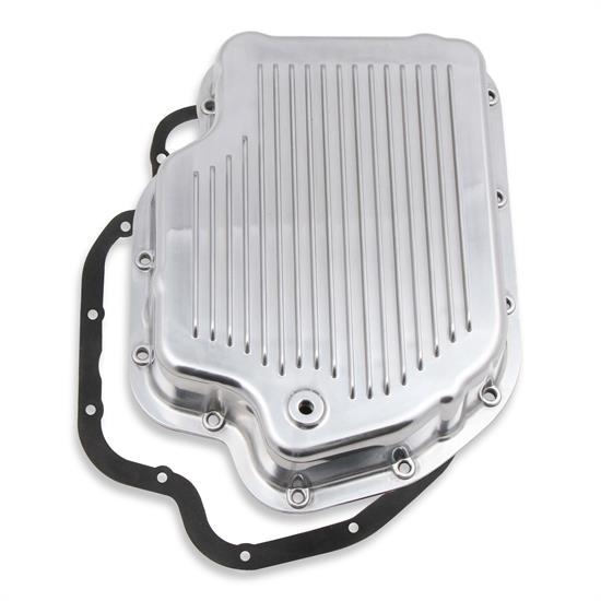 Mr Gasket 9796PMRG Transmission Oil Pan, TH400, Polished