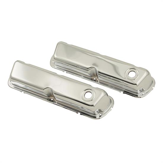 Mr Gasket 9804 Chrome Valve Covers, SBF 260-351W