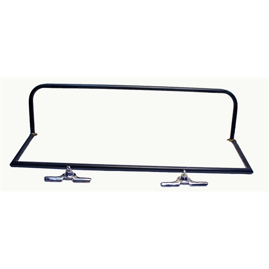 Garage Sale - Round Top T Windshield Frame, 40-1/2 Inches Wide