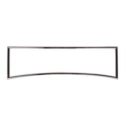 1928-29 Model A Roadster Windshield Frame, 2 In Chopped, Chrome Steel
