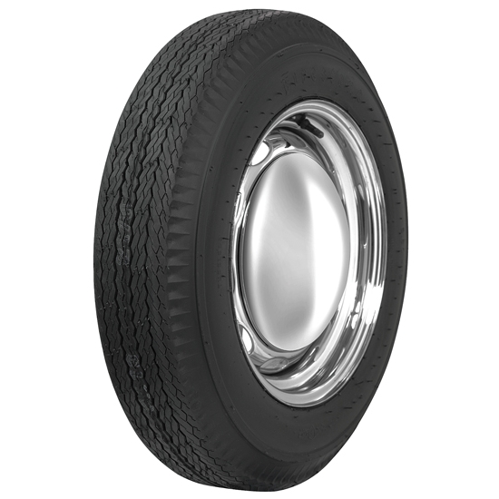 Coker Tire 556655 Firestone Vintage Bias Ply Tire, 560-15, Blackwall