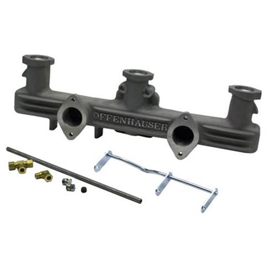 Offenhauser 1035 1950-1959 Chevy 6-Cylinder Dual Carb Intake Manifold