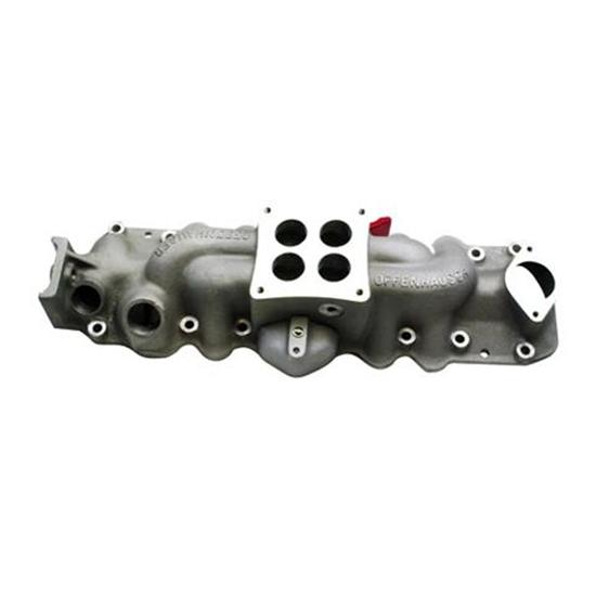 Offenhauser 1078 1949-1953 Ford Flathead 4-Barrel Intake Manifold