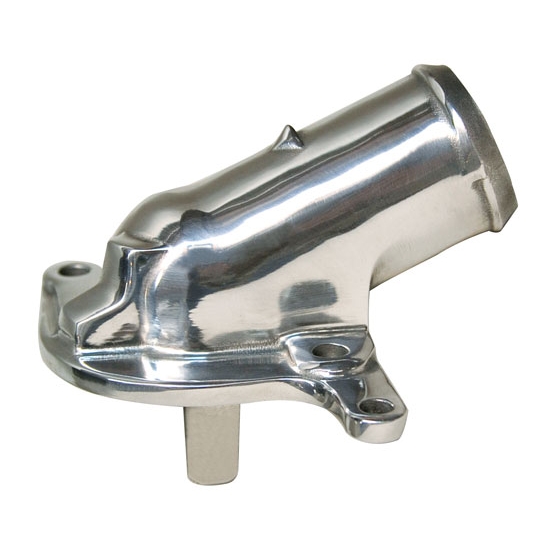 LSX/Vortec Thermostat Housing, Polished Aluminum