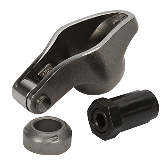 Small Block Chevy SportsmanRoller Tip Rocker Arms, 1.6:1, 3/8 Stud