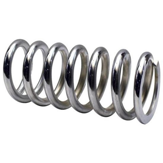 Garage Sale - Chrome Coil Spring, 2-1/2 ID, 9 Inch, 650 lbs.