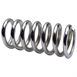 Garage Sale - Chrome Coil Spring, 2-1/2 ID, 9 Inch, 650 lbs.