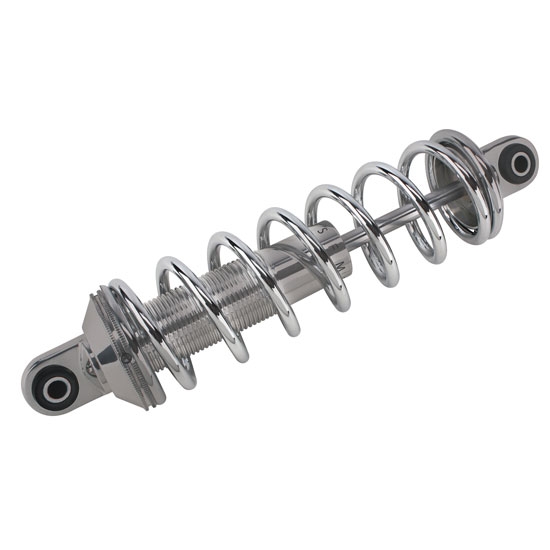 Aluminum Small Body Coilover Shocks, 5 Inch Plain, Spring Rate 115 lbs