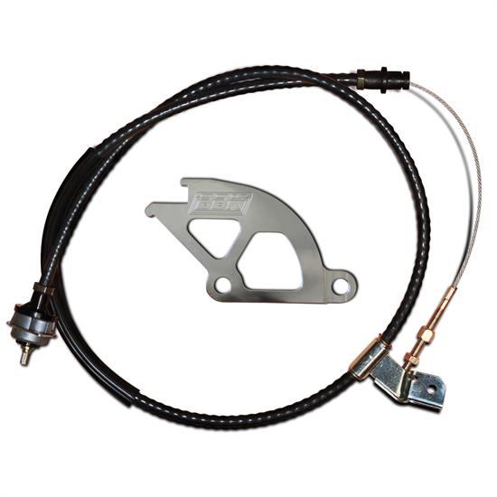 BBK 1505 1979-1995 Mustang HD Adj Clutch Cable & Quadrant Kit