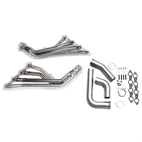 BBK 1614 Long Tube Exhaust Headers & Y Pipe (Chrome)