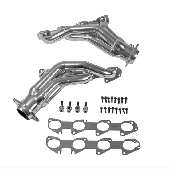 BBK 40190 Shorty Headers (Polished Silver Ceramic)