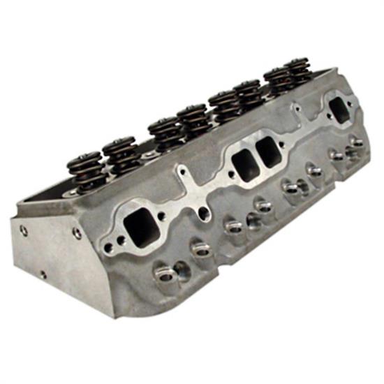 RHS 12056-02 Small Block Chevy Cylinder Head Assem., 220cc/Hyd. Roller