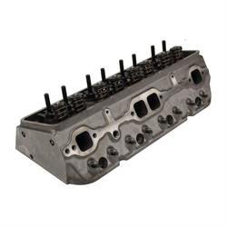 RHS Pro Action Small Block Chevy Cast Iron Heads, Angle Plug, 200cc/64cc