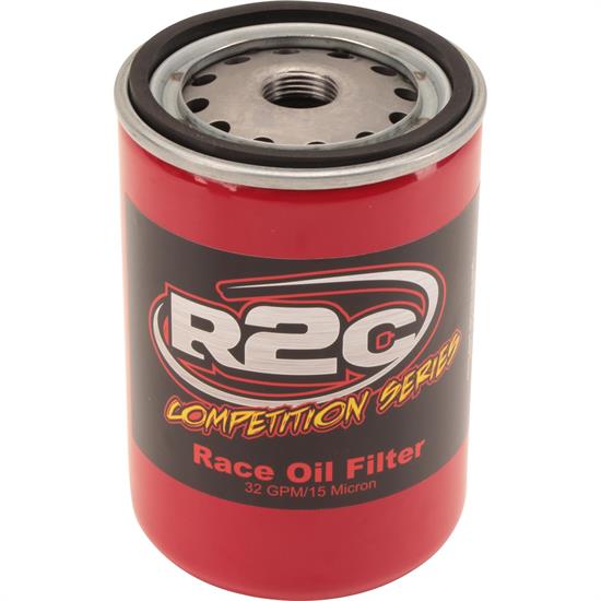 R2C OF10500AD Chevy Racing Oil Filter, AntiDrain Back Valve