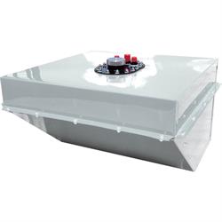RCI 1262FD Wedge Steel Circle Track Fuel Cell, Black, 26 Gallon