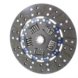 Ram 4187 Ecnmy 10.5 In Organic Clutch Disc Sprung Hub 1-1/8 10-Spline