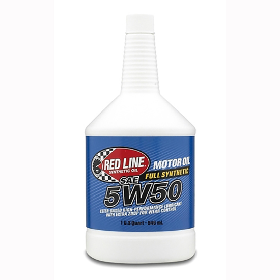 Redline 11604 5W50 Synthetic Motor Oil, Quart