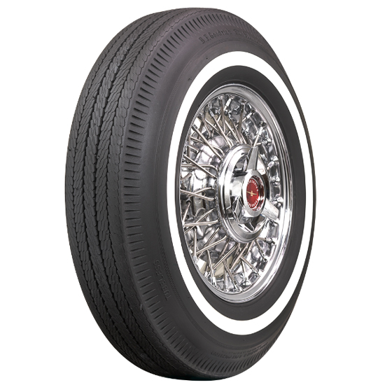 Coker Tire 60970 BF Goodrich, 1 Inch Whitewall, 815-15