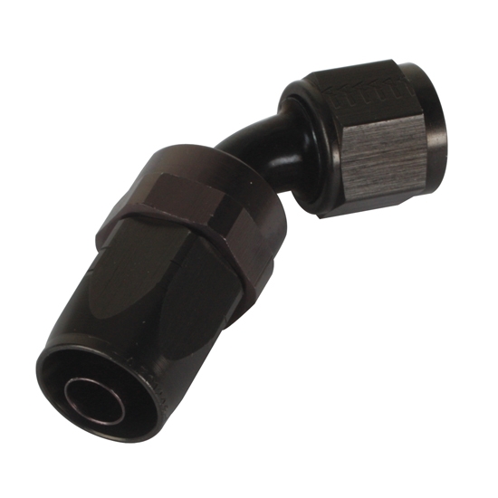 Aeroquip FBM4424 Black Hose End Coupler Fitting 45 Degree Angle -10 AN