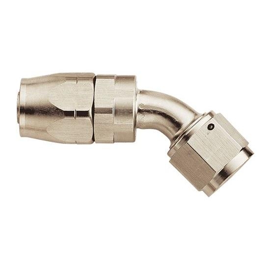 Aeroquip FCE4025 Nickel Plated -12 AN Hose End Fitting, 45 Degree