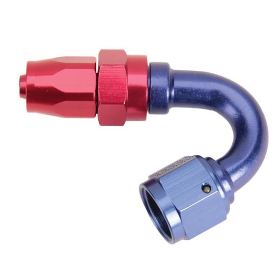 Fragola 231507 150 Degree Adapter Hose End Fitting, -6 AN to -8 AN