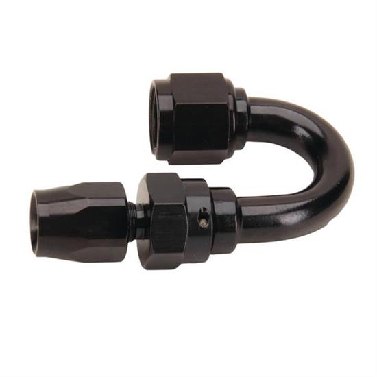 Fragola 231807-BL 180 Degree Adapter Hose End Fitting, -8 AN to -6 AN