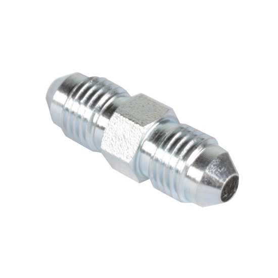 Steel Straight Adapter -4 AN to -4 AN