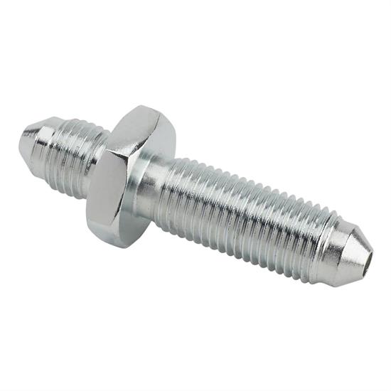 Steel AN3 Straight Bulkhead Adapter