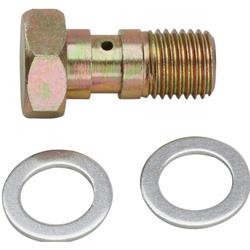 Steel 7/16 Inch x 20 Brake Banjo Bolt