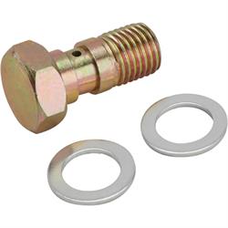 Steel 7/16 Inch x 20 Brake Banjo Bolt