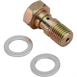 Steel 7/16 Inch x 20 Brake Banjo Bolt